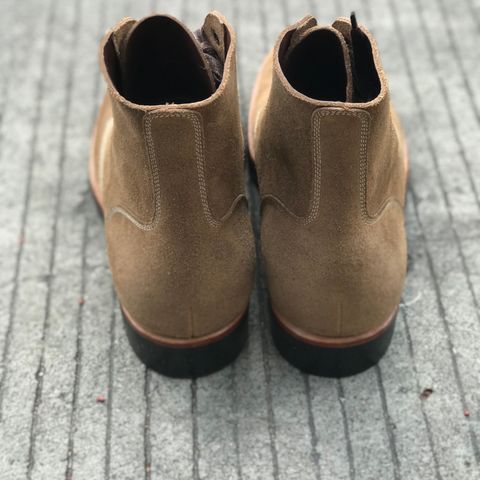 Briselblack The Hawk in Horween Natural Chromexcel Roughout