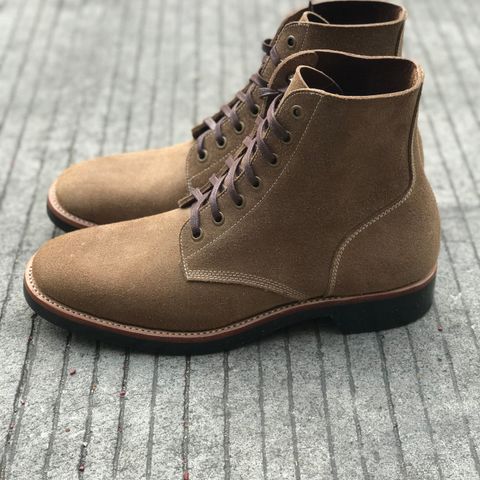 Briselblack The Hawk in Horween Natural Chromexcel Roughout