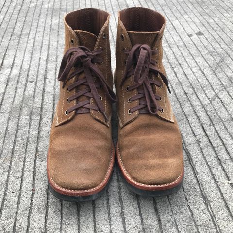 Briselblack The Hawk in Horween Natural Chromexcel Roughout