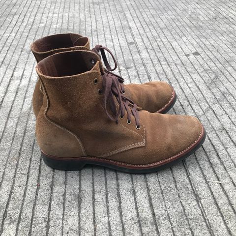 Briselblack The Hawk in Horween Natural Chromexcel Roughout