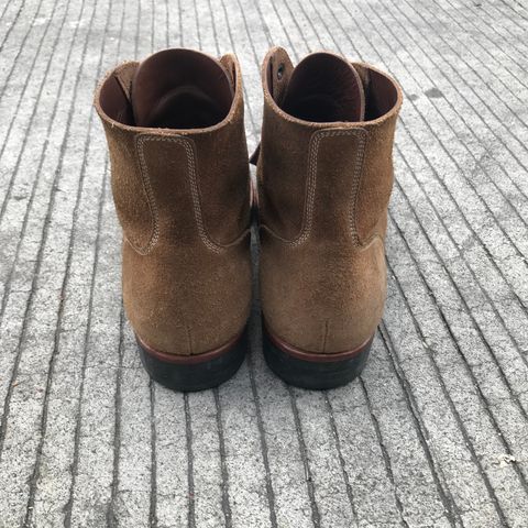 Briselblack The Hawk in Horween Natural Chromexcel Roughout