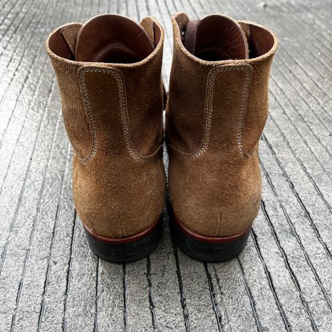 Briselblack The Hawk in Horween Natural Chromexcel Roughout