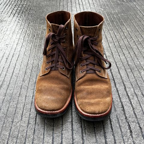 Briselblack The Hawk in Horween Natural Chromexcel Roughout