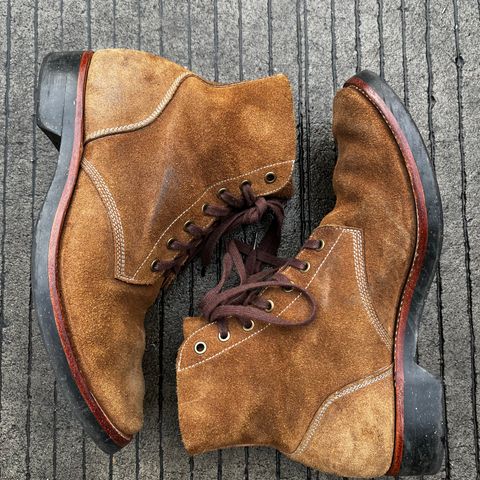 Briselblack The Hawk in Horween Natural Chromexcel Roughout