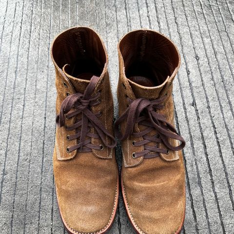 Briselblack The Hawk in Horween Natural Chromexcel Roughout