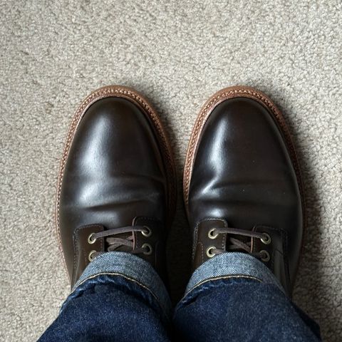 Grant Stone Diesel Boot in Horween Maduro Shell Cordovan