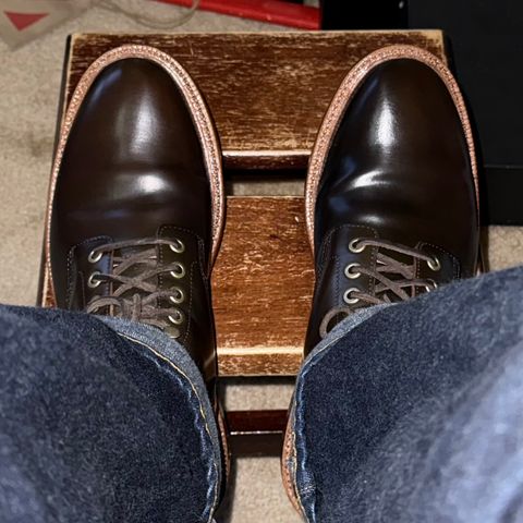 Grant Stone Diesel Boot in Horween Maduro Shell Cordovan