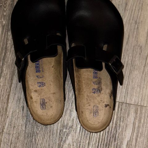 Birkenstock Boston in Annonay Black Calf