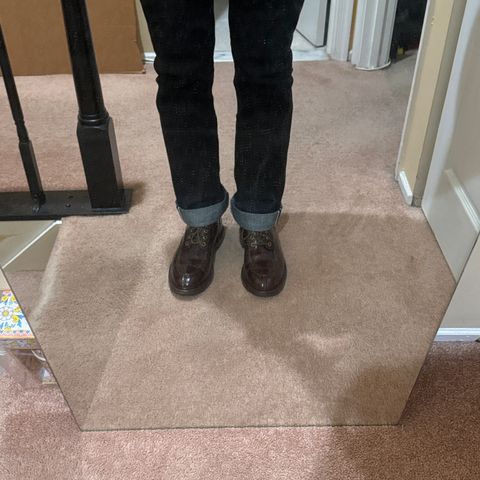 Grant Stone Ottawa Boot in Horween Crimson Chromexcel