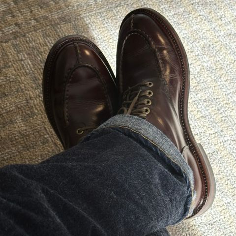 Grant Stone Ottawa Boot in Horween Crimson Chromexcel