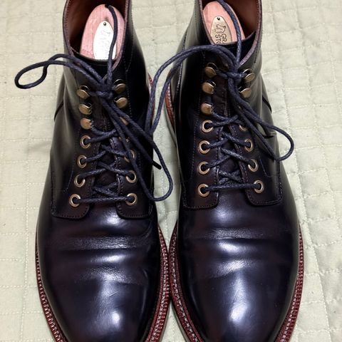 Grant Stone Diesel Boot in Horween Black Chromexcel