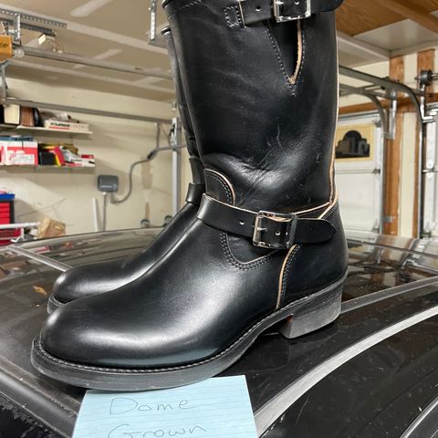 View photo of Attractions BILTBUCK Engineer Boots in Black Italian Horsebutt