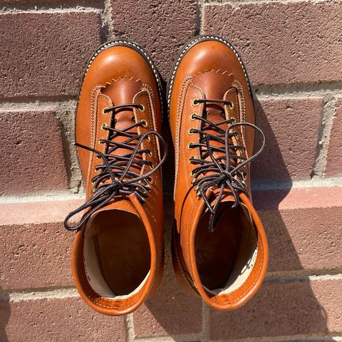 John Lofgren Donkey Puncher Boots in Badalassi Carlo Cognac Minerva