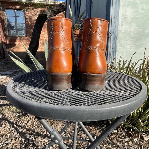 John Lofgren Donkey Puncher Boots in Badalassi Carlo Cognac Minerva