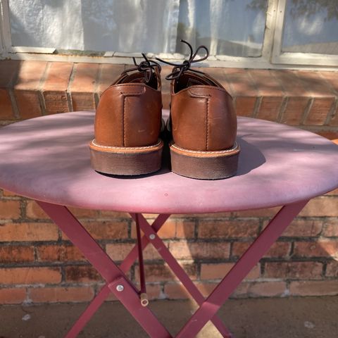 Red Wing Foreman Oxford in S.B. Foot Amber Harness