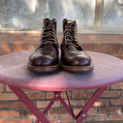 Viberg Service Boot in Horween Brown Chromexcel