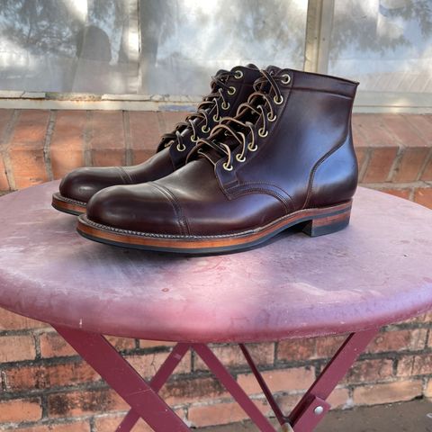 Viberg Service Boot in Horween Brown Chromexcel