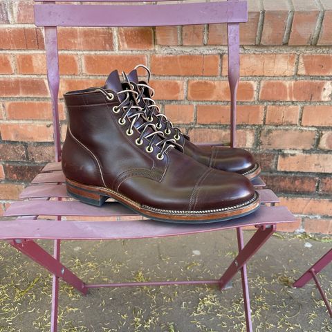 View photo of Viberg Service Boot in Horween Brown Chromexcel