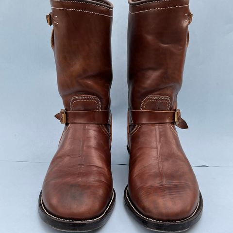 Search result thumbnail of Unsung U 22-2 Engineer Boot in Maryam Toscanello Horsebutt Overdyed Walnut