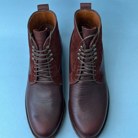 Search result thumbnail of Viberg Country Boot in C.F. Stead Polo Brown Classic Oiled Shoulder