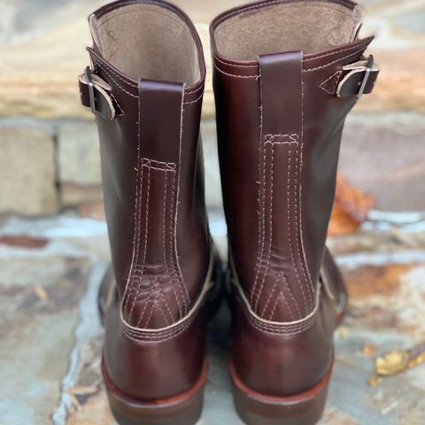 Wesco Boss Engineer Boot in Horween Brown Chromexcel