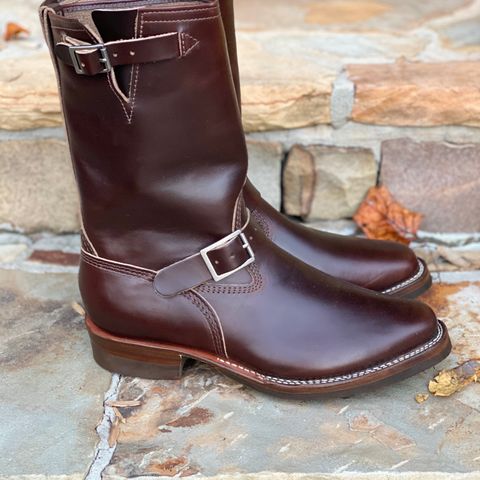 Wesco Boss Engineer Boot in Horween Brown Chromexcel