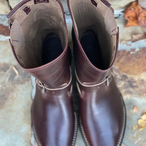 Wesco Boss Engineer Boot in Horween Brown Chromexcel