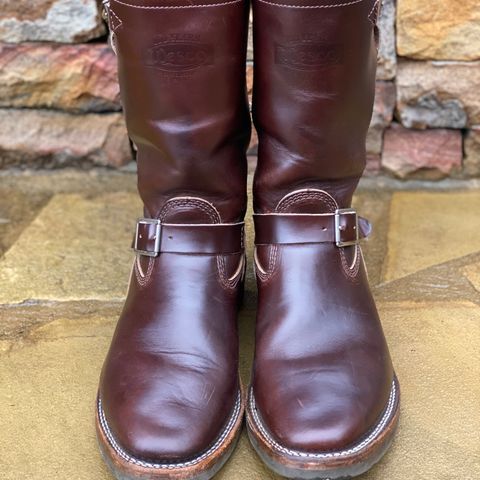 Wesco Boss Engineer Boot in Horween Brown Chromexcel