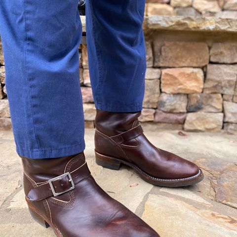 Wesco Boss Engineer Boot in Horween Brown Chromexcel