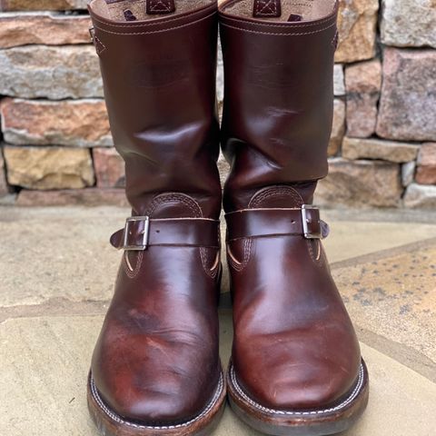 Wesco Boss Engineer Boot in Horween Brown Chromexcel