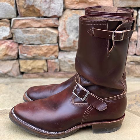 Wesco Boss Engineer Boot in Horween Brown Chromexcel