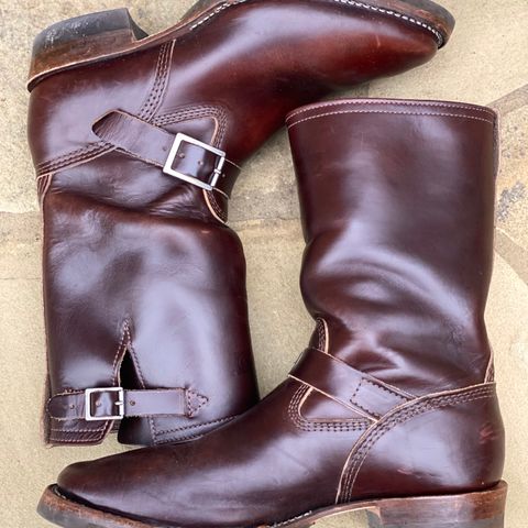 Wesco Boss Engineer Boot in Horween Brown Chromexcel