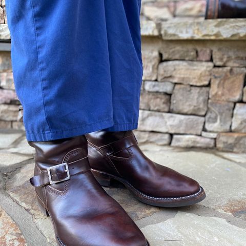 Wesco Boss Engineer Boot in Horween Brown Chromexcel