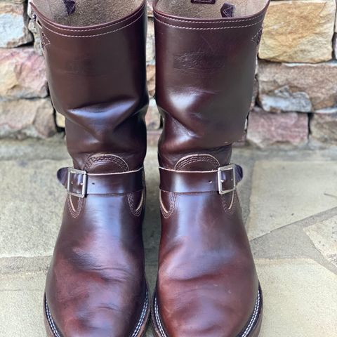 Wesco Boss Engineer Boot in Horween Brown Chromexcel