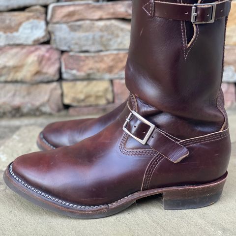 Wesco Boss Engineer Boot in Horween Brown Chromexcel