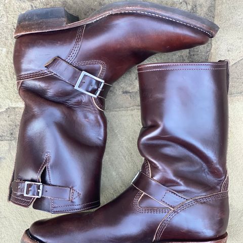 Wesco Boss Engineer Boot in Horween Brown Chromexcel