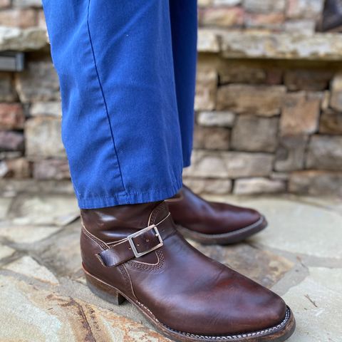 Wesco Boss Engineer Boot in Horween Brown Chromexcel
