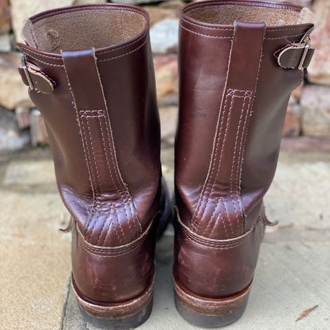 Wesco Boss Engineer Boot in Horween Brown Chromexcel