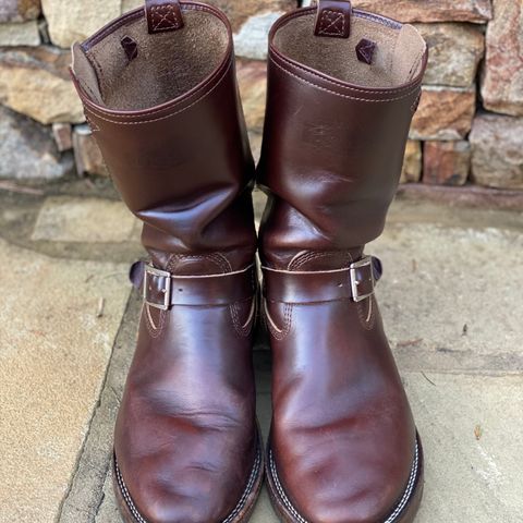 Wesco Boss Engineer Boot in Horween Brown Chromexcel