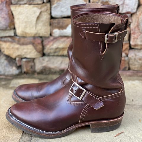 Wesco Boss Engineer Boot in Horween Brown Chromexcel
