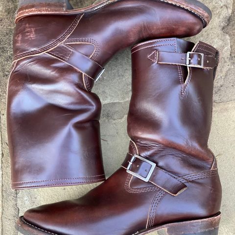 Wesco Boss Engineer Boot in Horween Brown Chromexcel