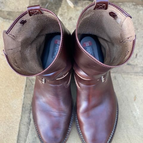 Wesco Boss Engineer Boot in Horween Brown Chromexcel