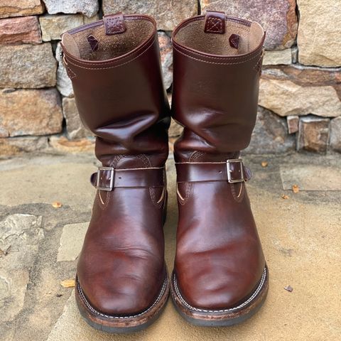 Wesco Boss Engineer Boot in Horween Brown Chromexcel
