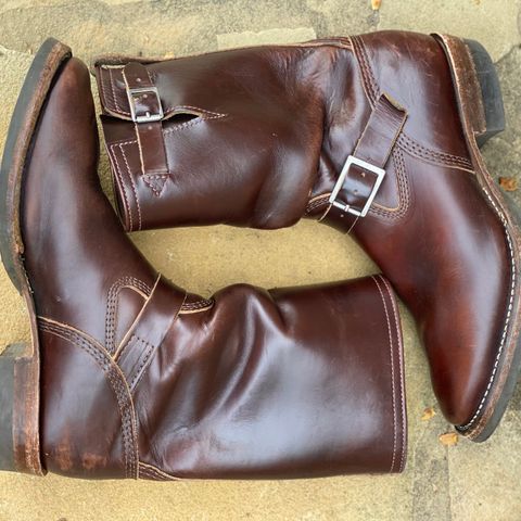 Wesco Boss Engineer Boot in Horween Brown Chromexcel