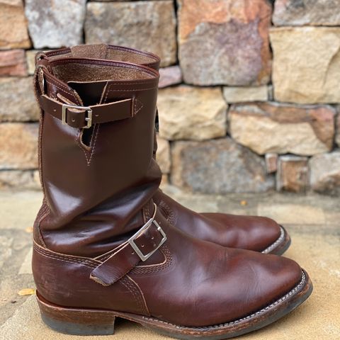 Wesco Boss Engineer Boot in Horween Brown Chromexcel
