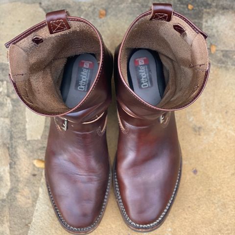 Wesco Boss Engineer Boot in Horween Brown Chromexcel