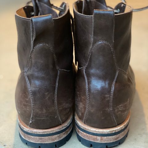 Viberg Country Boot in Maryam Brown Washed Horse