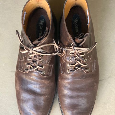 Viberg Country Boot in Maryam Brown Washed Horse