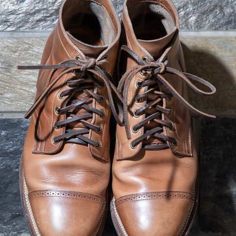 View photo of Viberg Service Boot BCT in Horween Natural Chromexcel