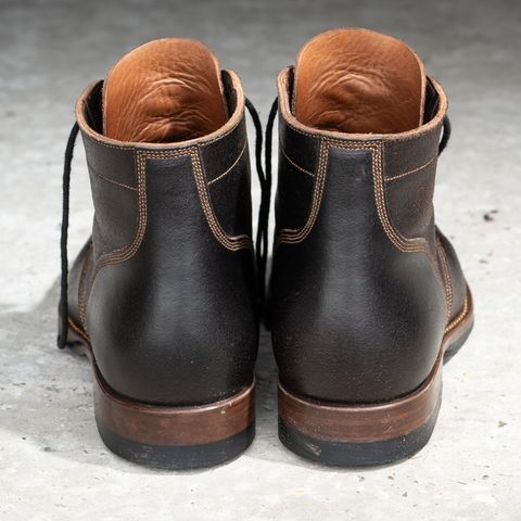 View photo of Onderhoud SVC01 Boondocker in Horween Java Waxed Flesh